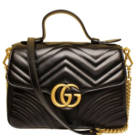 gucci gg marmont small top handle bag|authentic Gucci Marmont small bag.